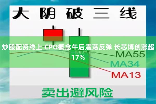 炒股配资线上 CPO概念午后震荡反弹 长芯博创涨超17%