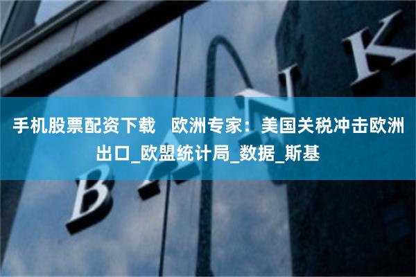 手机股票配资下载   欧洲专家：美国关税冲击欧洲出口_欧盟统计局_数据_斯基